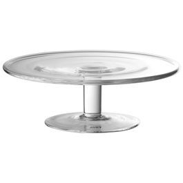 Avet Pastelera con Pie Diámetro 27.5 cm Altura 8 cm Vidrio Soplado